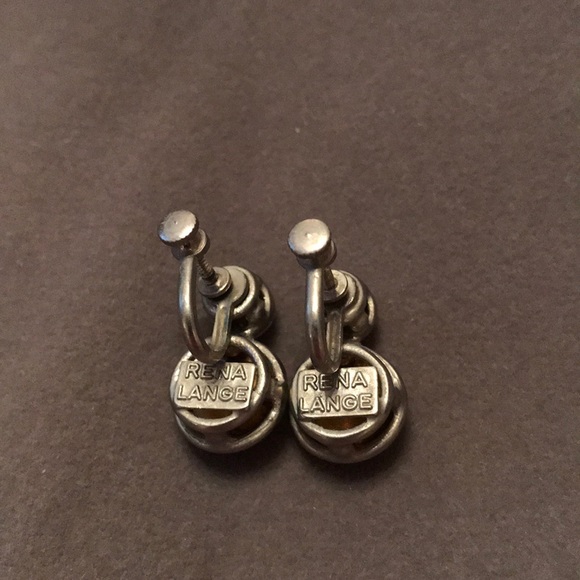 Rena Lange earrings - Picture 4 of 6